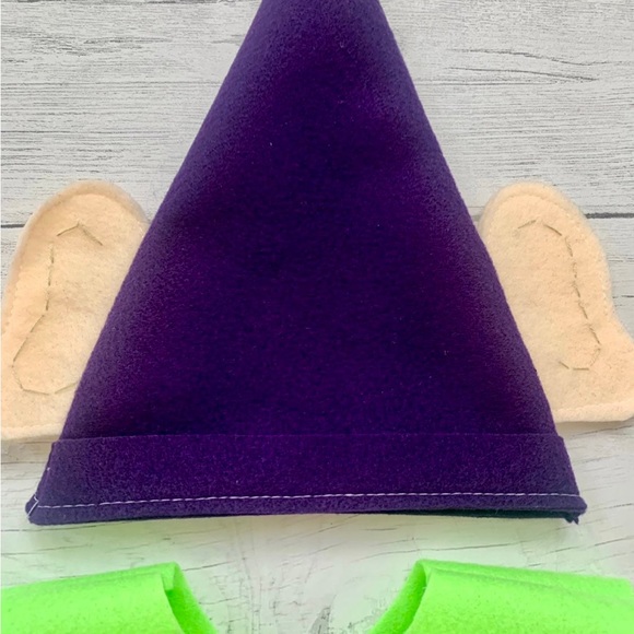 Halloween Dopey felt tunic custom/party supplies - Picture 6 of 11